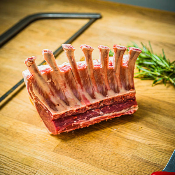 Organic home bred Rack of Lamb (25.12)