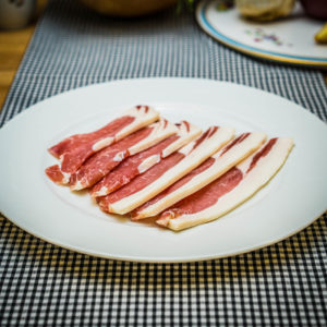 Organic rare breed Back Bacon (25.12)