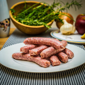 Organic rare breed Gluten Free Pork Sausages (25.12)