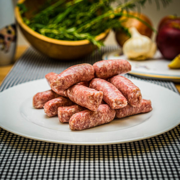 Organic rare breed Gluten Free Pork Chipolatas (25.12)