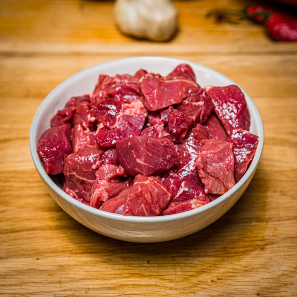 Organic Aberdeen Angus Stewing steak (25.12)