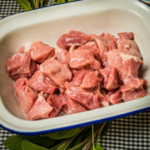 Organic rare breed Diced Pork (25.12)