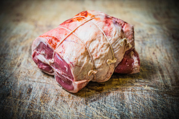 Organic home bred Rolled Shoulder of Lamb (25.12)